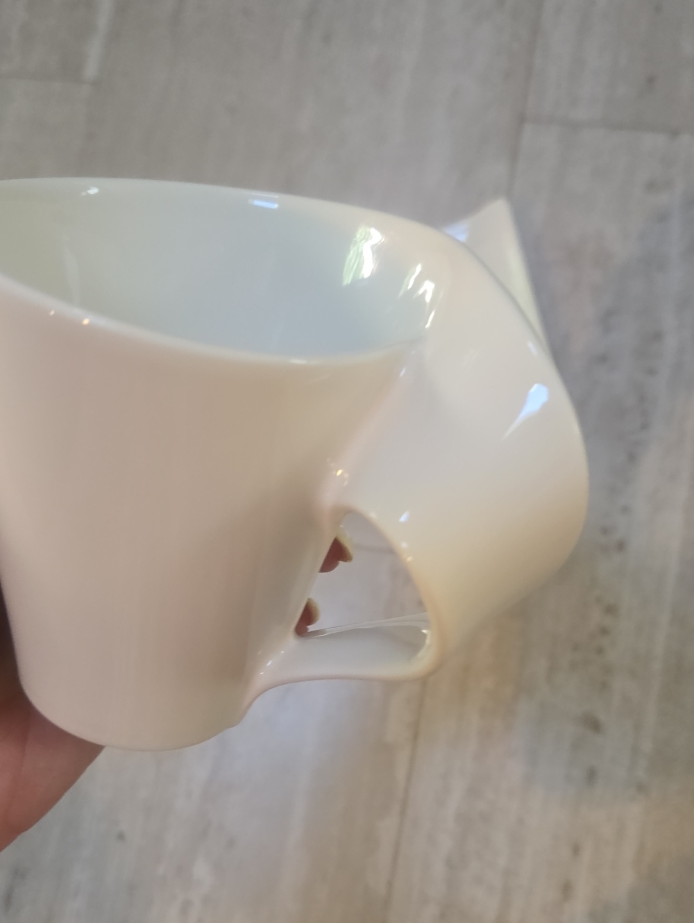 Villeroy & Boch Premium Porcelain New Wave Mug Plate Set - Picture 2 of 8